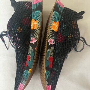 NO BULL  midnight tropical mesh runner Unisex